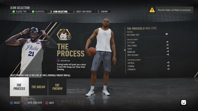 Player creation nba_live_19_player_creation